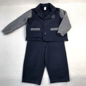 Baby Boy 2 Pc. Set Dress Outfit Size 18 Months